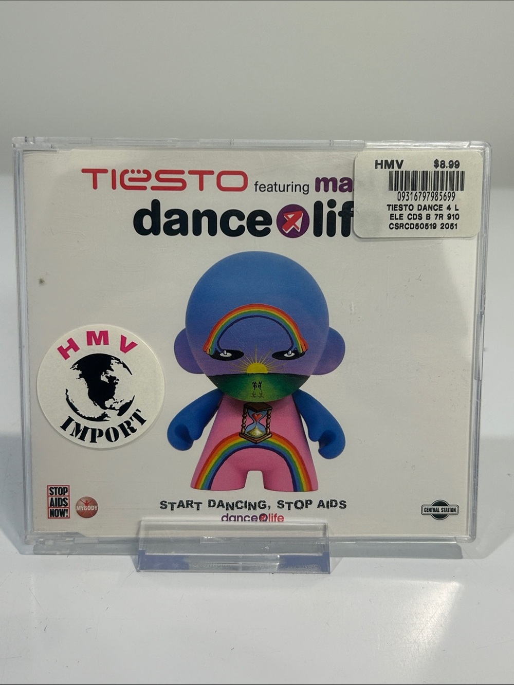 🤯5 for $20🤯 Tiesto “Dance 4 Life” CD Single [Trance House Dance Pop]